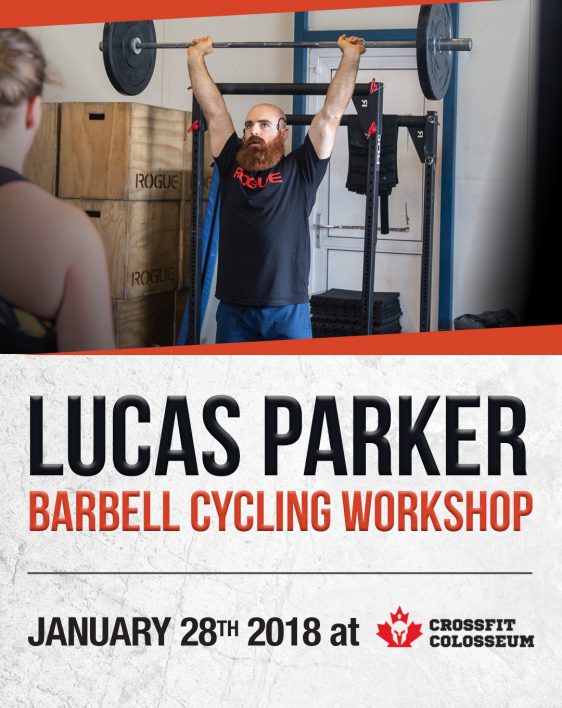 Lucas Parker Barbell Cycling Workshop - CrossFit Colosseum