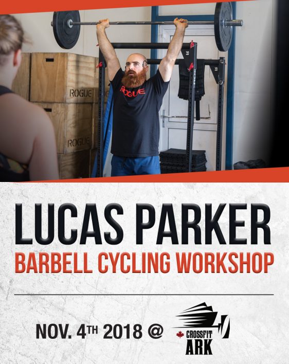 Lucas Parker Barbell Cycling Workshop